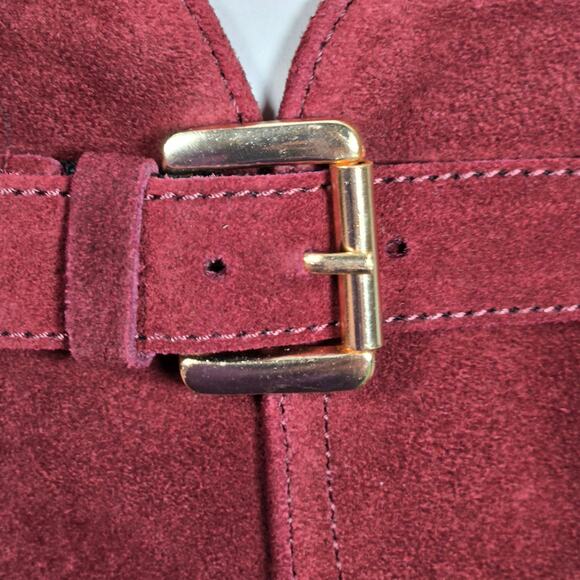 Diba Sleek Burgundy Suede Bootie 8.5 NWT - Picture 11 of 14